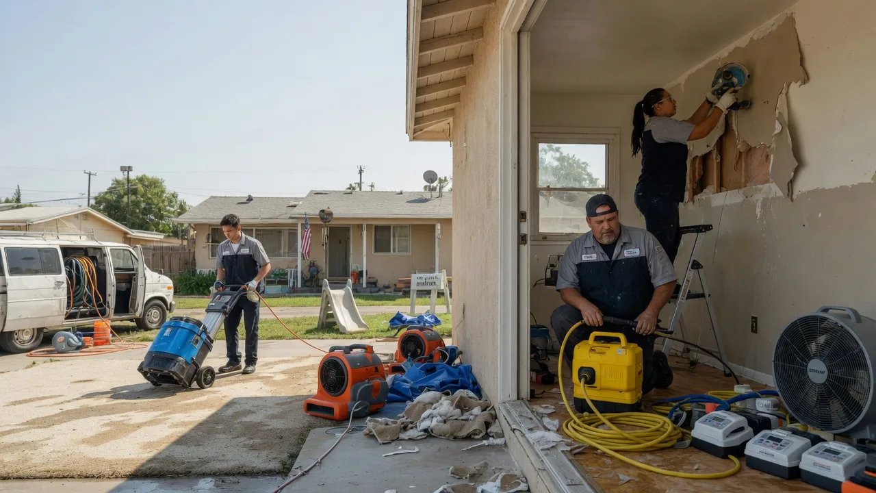 Water Damage Restoration in Jamestown, LA near me